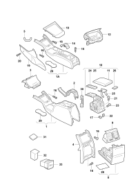 1ZD857961K-Ashtray f