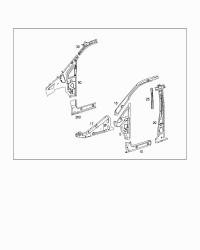 6396363916-REINF ASSY-RAD CORE UPR