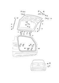 18A827550-GAS SPRING VW TIGUAN