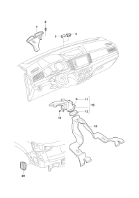 18A819063-SUPPORT ASSY, INSULATOR
