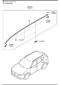 KD5H509L0-MOULD(L),ROOF