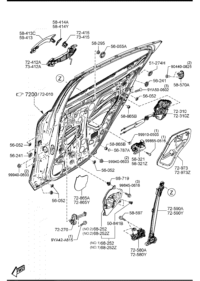 BELG7358XA-Motor (l), window