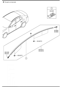 BELG509L0-MOULD(L),ROOF