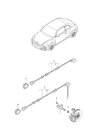 5C0927904A-Harness, speed sensor