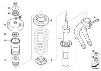 31316792929-SHOCK ABSORBER B4 FR X5/X6/E70