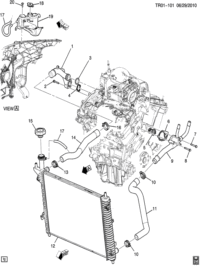 15294029-Hose, radiator port