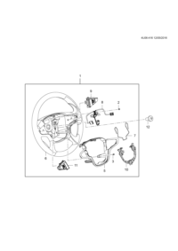 26256839-Steering wheel (incl 2-11)