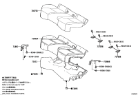 71075F4331B6-Cover, rear seat cushion (for bench type)
