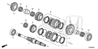 232105GT000-SET,MAINSHAFT COM