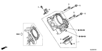 16400RLHH01-Throttle body, electronic control
