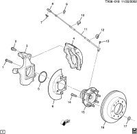 25850470-KNUCKLE,STRG(MCHG)(INCLS 5)(INCLS O-RING)(ACDelco #25850470)