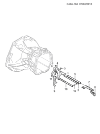 5493677-Shaft, 3rd & 4th shift