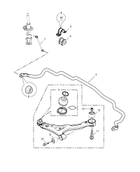10056524-Arm assy, lower control, front