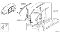 G60301CSMA-Body assy-side, rh