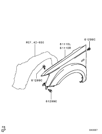 5220C673-OVERFENDER,FR LH