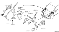 F41902DTMA-Connector-front wheelhouse, rh