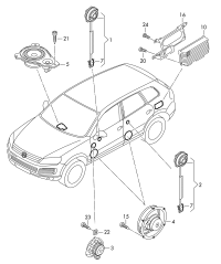 7P6035454-Speaker sub-assy