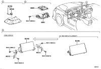 86100YY100-Receiver assy, radio & display