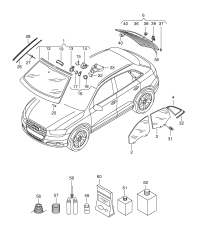 L8UD845099NVB-Wshld w/strip windshield