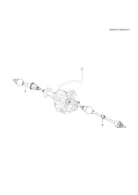 23258186-Shaft, front drive half