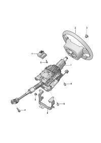 3W0419501P-Steering column models