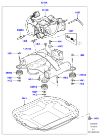 RQV500050-MUFFLER ASSY-LH