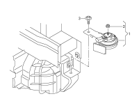 L8V0951209D-Bracket assy-signal horn