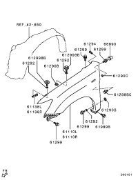 5220F465-OVERFENDER,FR LH
