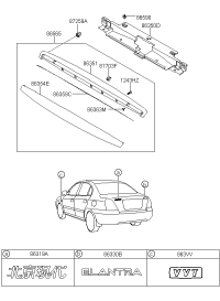 863502D520-GRILLE ASSY-RADIATOR