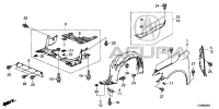 60210TZ3A00ZZ-PANEL, FR FENDER, RH
