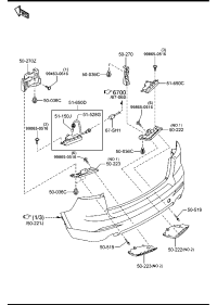 TG1551650B-LAMP ASSY, REAR FOG