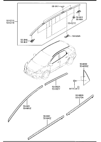 TE6950985A-MOULD(L),FRT.SASH A