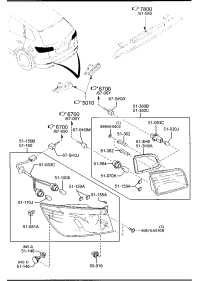 TK3251150A-LAMP(R),RR COMB
