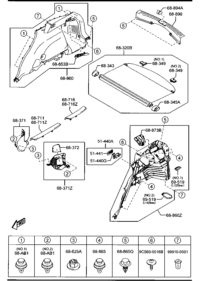 KD456889X-TRIM,TRUNK END