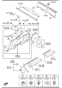 EH446889XB02-TRIM,TRUNK END