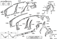 6160106100-PANEL SUB-ASSY, QTR