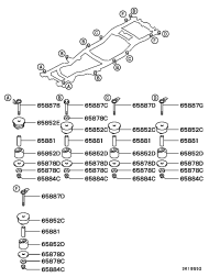 MR157300-BOLT, BODY MOUNTING