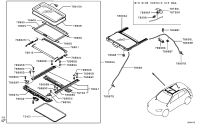 5850A494YA-PANORAMA ROOF ASSY