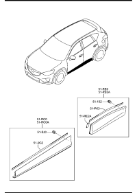 KD5351RC0B-GARNISH B (R),SIDE