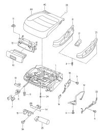 L16D881106-Seat frame