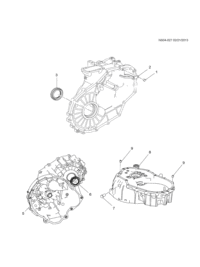9071549-Seal, front wheel drive shaft