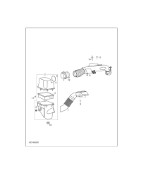 C00106043-CLEANER ASSY, AIR