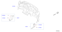 669003TS0A-Garnish assy-fr pillar lower, rh