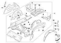 41147137577-Bracket, wheelhouse support, rh/lh