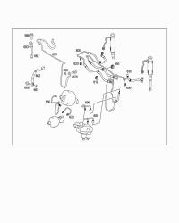2309970352-RADIATOR HOSE W124/E200/E220