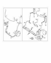 2309975082-RADIATOR HOSE W124/E200/E220