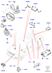 LR026041-SPEAKER ASSY 6.5
