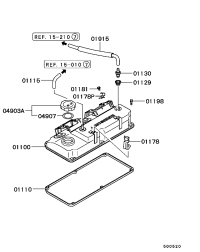 MD179909-GASKET,P.C.V.VALVE