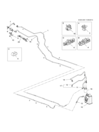 12587662-Bracket assy-fuel tube (I)