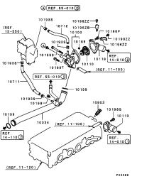 MD315301-THERMOSTAT 88C